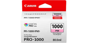 Canon CARTRIDGE PFI-1000M purpurová pro ImagePROGRAF PRO-1000 (965 str.)