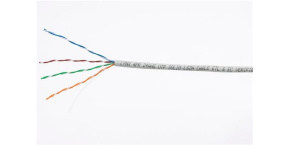 UTP kabel LYNX, Cat5E, drát, LS0H, Dca, šedý, 305m