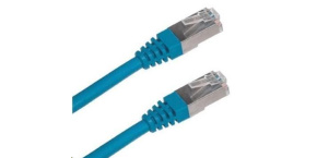 XtendLan patch kabel Cat6A, SFTP, LS0H - 3m, modrý