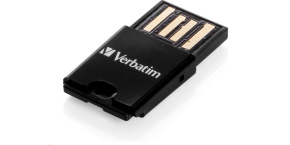 VERBATIM Tablet microSDHC C10/U1 with USB reader 64GB (R:70MB/s, W:10MB/s)