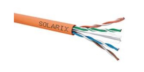 Instalační kabel Solarix UTP, Cat6, drát, LSOHFR, cívka 500m SXKD-6-UTP-LSOHFR-B2ca