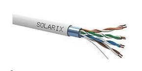 Instalační kabel Solarix FTP, Cat5E, licna, PVC, box 305m SXKL-5E-FTP-PVC-GY