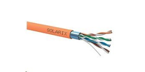 Instalační kabel Solarix CAT5E FTP LSOHFR B2ca s1 d1 a1 500m SXKD-5E-FTP-LSOHFR-B2ca