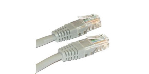 XtendLan patch kabel Cat6, UTP - 3m, šedý