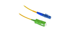 XtendLan simplexní patch kabel SM 9/125, OS2, LC-SC(APC), LS0H, 2m