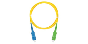 XtendLan simplexní patch kabel SM 9/125, OS2, SC-SC(APC), LS0H, 1m