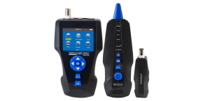 LAN Cable Tester TLCD8601S s LCD, koax, Cat3/Cat5E/Cat6/Cat7, UTP/STP, USB, PoE, ping, sonda, protismyčka