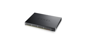 Zyxel XGS2220-54HP, L3 Access Switch, 600W PoE, 40xPoE+/10xPoE++, 48x1G RJ45 2x10mG RJ45, 4x10G SFP+ Uplink, incl. 1 yr