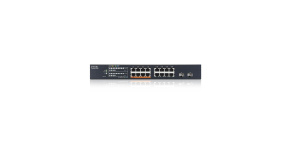 Zyxel XMG1915-18EP, 16-port 2.5GbE, 2 SFP+, 8 x PoE++ 180W  Smart Switch, hybird mode, standalone or NebulaFlex Cloud