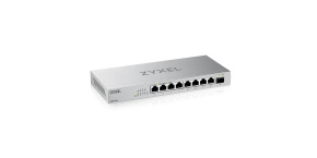 Zyxel XMG-108 8 Ports 2,5G + 1 SFP+, 8 ports 100W total PoE++ Desktop MultiGig unmanaged Switch