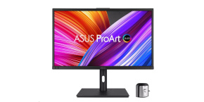 ASUS LCD 27” PA27DCE-K ProArt 3840x2160 4K OLED, 99% DCI-P3, HDR-10,USB-C PD 80W, 3xHDMI, DP, REPRO, Hardware Calibratio