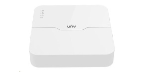 Uniview NVR, 8 kanálů, 8xPoE (max.108W), H.265, 1x HDD (max.6TB),propustnost 64/48Mbps,HDMI,VGA,2xUSB 2.0, audio, ONVIF