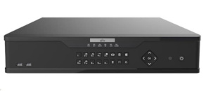 Uniview NVR, 16 kanálů, H.265, 4x HDD, 12Mpix (384Mbps/384Mbps), HDMI+VGA Full HD, ONVIF, 3x USB, audio