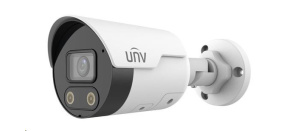 Uniview IPC2124SB-ADF40KMC-I0, 4Mpix, H.265, obj. 4mm (83,7°), Mic., Repro, IR 30m, Bílý přísvit, IP67