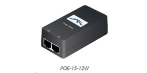 UBNT POE-15-12W [PoE adaptér 15V/0,8A (12W), vč. napájecího kabelu]