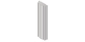 UBNT airMAX Sector Antenna AM-5AC22-45 [sektorová MIMO anténa, 5GHz, 22dBi, 45°, 802.11a/n/ac, Rocket kit]