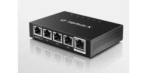 UBNT EdgeMAX EdgeRouter X [880MHz dual-core CPU, 256MB RAM, EdgeOS, 5 gigabitových portů, PoE]