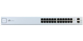 UBNT UniFi Switch US-24 [24xGigabit, ! bez PoE !, 2xSFP slot, non-blocking 26Gbps]