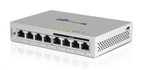 UBNT UniFi Switch US-8-60W [8xGigabit, 4xporty s PoE+ 60W 802.3af, non-blocking 8Gbps]