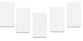 UBNT UniFi AP AC Mesh PRO, 5-PACK, bez PoE ! [venkovní mesh AP, 2.4GHz(450Mbps)+5GHz(1300Mbps),3x3MIMO,802.11a/b/g/n/ac]