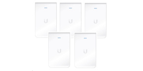 UBNT UniFi AP AC In Wall, 5-PACK [vnitřní AP, 2.4GHz(300Mbps)+5GHz(866Mbps), 2x2 MIMO, 802.11a/b/g/n/ac]