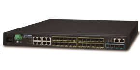 Planet switch SGS-6341-16S8C4XR, Switch, L3, 8x 1000Base-T, 24x 1Gb SFP, 4x 10Gb SFP+, Web/SNMP, ACL, QoS, IGMP,IP stack