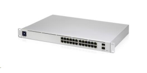 UBNT UniFi Switch USW-Pro-24-POE Gen2 [24xGigabit, 400W PoE+ 802.3at/af/bt, 2xSFP+, 88Gbps]