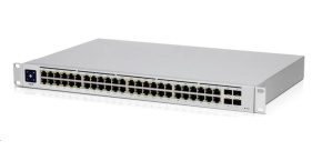 UBNT UniFi Switch USW-48-POE Gen2 [24xGigabit, 32x PoE out 240W, 802.3at/af, 4xSFP, 104Gbps]