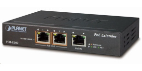 Planet POE-E202 PoE extender, 1xPoE-in, 2xPoE-out 25W, 802.3at/af, Gigabit