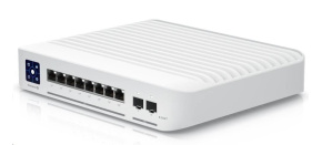 UBNT USW-Enterprise-8-PoE [8x 2.5G RJ45, 2x 10G SFP+, 120W PoE budget, PoE+ 802.3af/at, 1,3" dotykový displej]