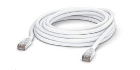 UBNT UACC-Cable-Patch-Outdoor-8M-W, Outdoor UniFi Patch kabel, 8m, Cat5e, bílá