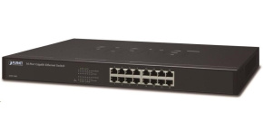 Planet GSW-1601 Switch, 16 x 10/100/1000, kov, rackmount