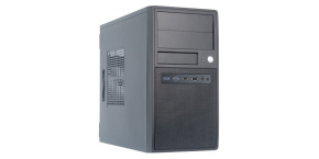 CHIEFTEC skříň Mesh Series/mATX, CT-04B, 350W, Black, USB 3.0