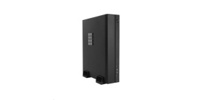 CHIEFTEC skříň Compact Series/mini ITX, IX-06B-120W, Black, 120W adaptér