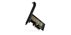 AXAGON PCEM2-N, PCIe x4 - M.2 NVMe M-key slot adaptér, vč. LP