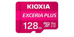 KIOXIA Exceria Plus microSD card 128GB M303, UHS-I U3 Class 10