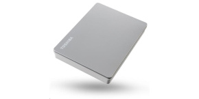 TOSHIBA Externí HDD CANVIO FLEX 2TB, USB 3.2 Gen 1, stříbrná / silver