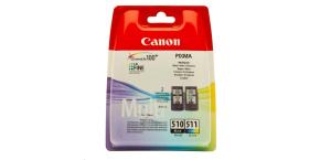 Canon CARTRIDGE PG-510/CL-511 PVP pro PIXMA iP2700, MP230, 240, 250, 260, MP49x, MX320, 330 (220 str.)