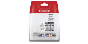 Canon CARTRIDGE PGI-580/CLI-581 BK/CMYK MultiPack pro PIXMA TS615x, TS625x, TS635x, TS815x, TS825x (200 str.)