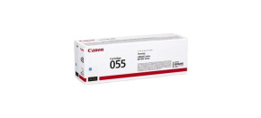 BAZAR - Canon TONER CRG-055 azurový pro i-SENSYS LBP663Cdw, LBP664Cx, MF742Cdw, MF744Cdw (2 100 str.) - Rozbaleno (Kompl