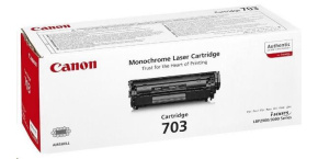 Canon TONER CRG-703 černý pro LBP-2900, LBP-2900b (2500 str.) BAZAR/POŠKOZENÝ OBAL