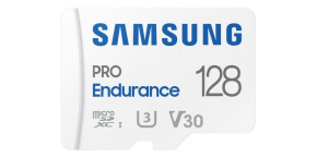 Samsung micro SDXC karta 128GB PRO Endurance + SD adaptér