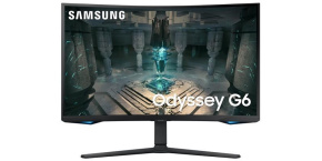 SAMSUNG MT LED LCD Gaming Smart Monitor 32" Odyssey G65B  - prohnutý,VA,2560x1440,1ms,240Hz,Wifi, BT,Pivot