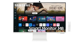 SAMSUNG MT LED LCD 32" Smart Monitor M8 (M80D) Bílá, AI Procesor, UHD, HDR 10+