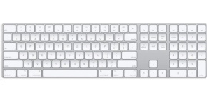 APPLE Magic Keyboard s číselnou klávesnicí - Slovenská - Stříbrná