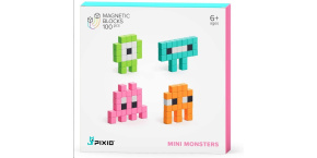 PIXIO Mini Monsters magnetická stavebnice