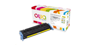 OWA Armor toner pro HP Color Laserjet 1600, 2600, 2605, 2000 Stran, Q6002A, žlutá/yellow