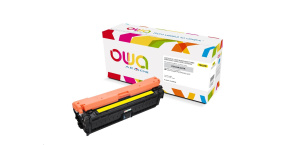 OWA Armor toner pro HP Color Laserjet CP5220, 5225, 7300 Stran, CE742A, žlutá/yellow