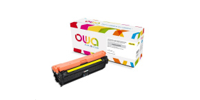 OWA Armor toner pro HP Color Laserjet Ese CP5520, 5525, 15000 Stran, CE272A, žlutá/yellow