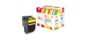 OWA Armor toner pro LEXMARK C540, 543, 544, 546, X543, X544, X546, X548, 2000 Stran, C540H1YG, žlutá/yellow